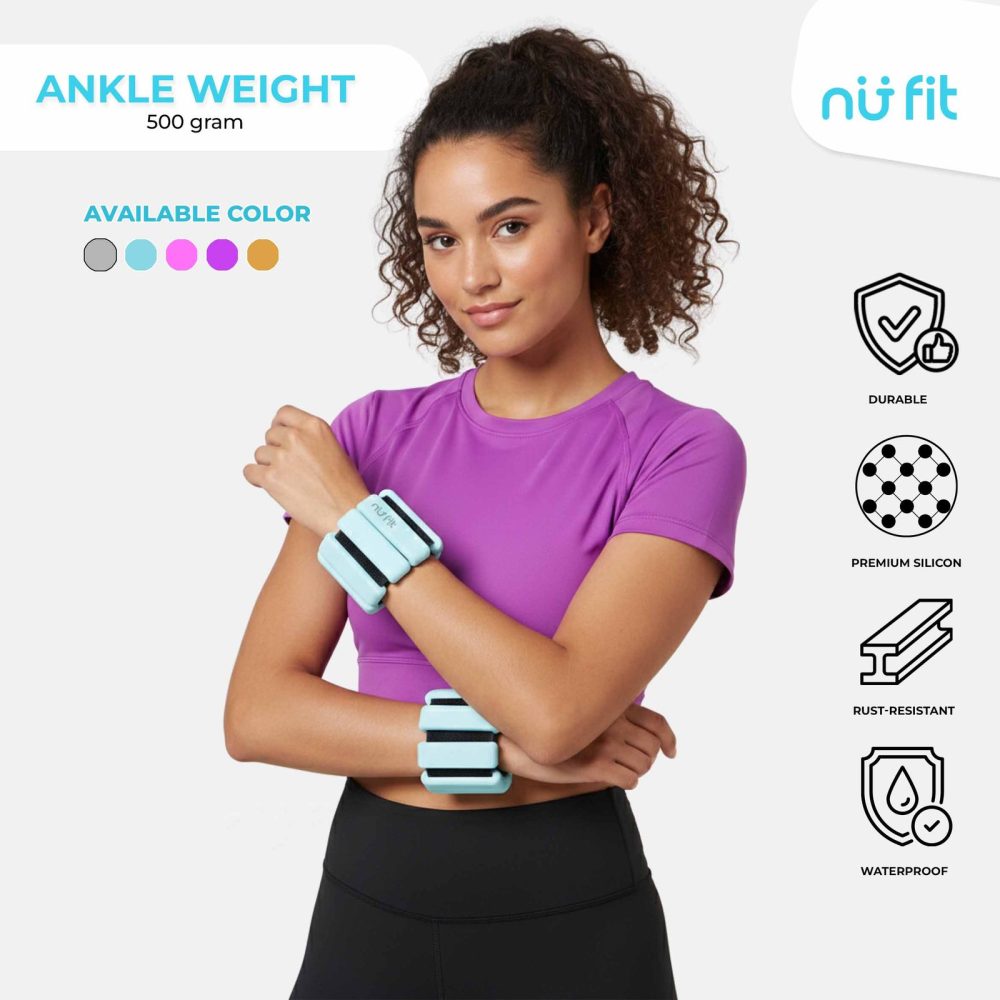 Adjustable Ankle Weight Bangles 0,5 kg [Free Pouch]