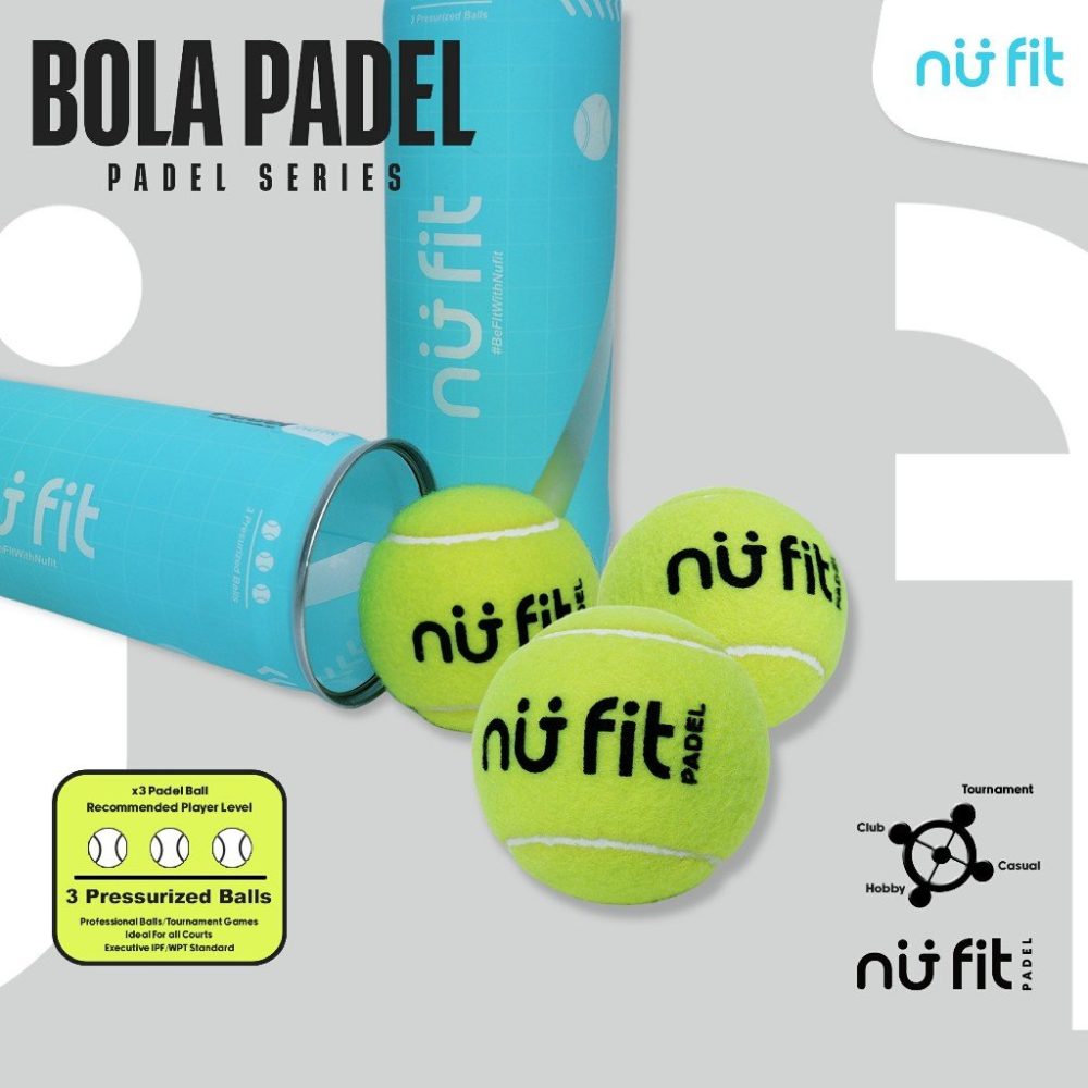 Bola Padel Isi 3 – Pressurized Padel Ball