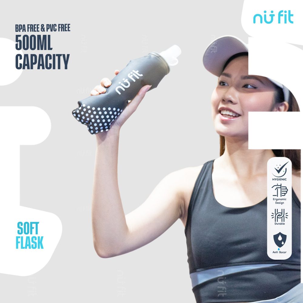 Botol Minum Lipat 500 ml – Foldable Soft Flask