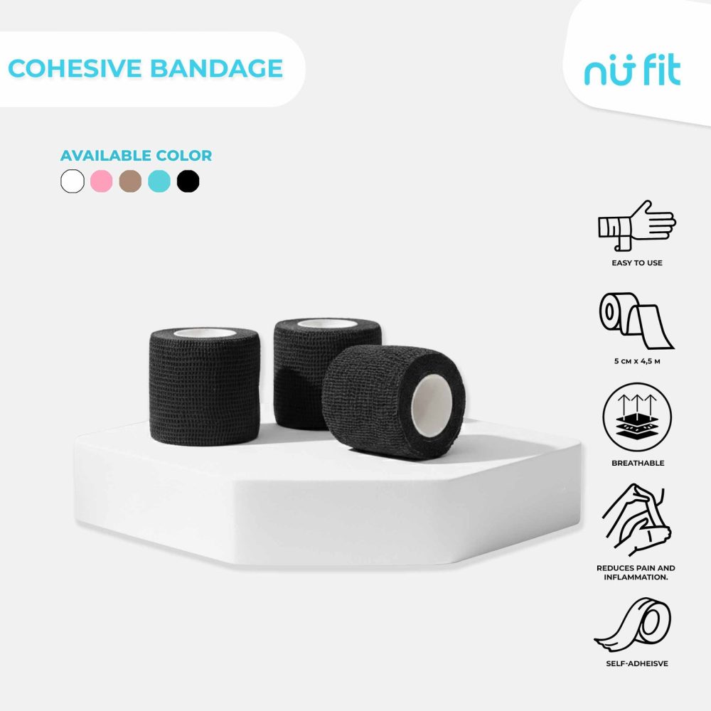 Cohesive Bandage 5 cm x 4,5 m – Perban Elastis