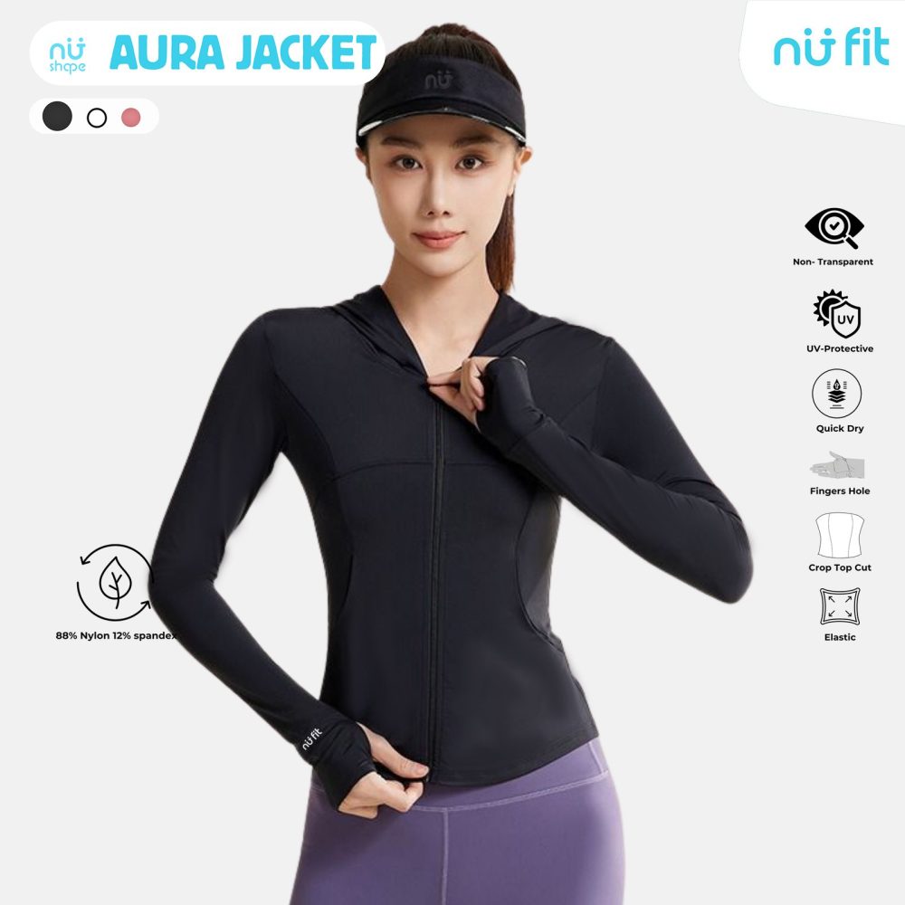 Nu Shape Aura Jacket with Hoodie Anti UV SPF 50++